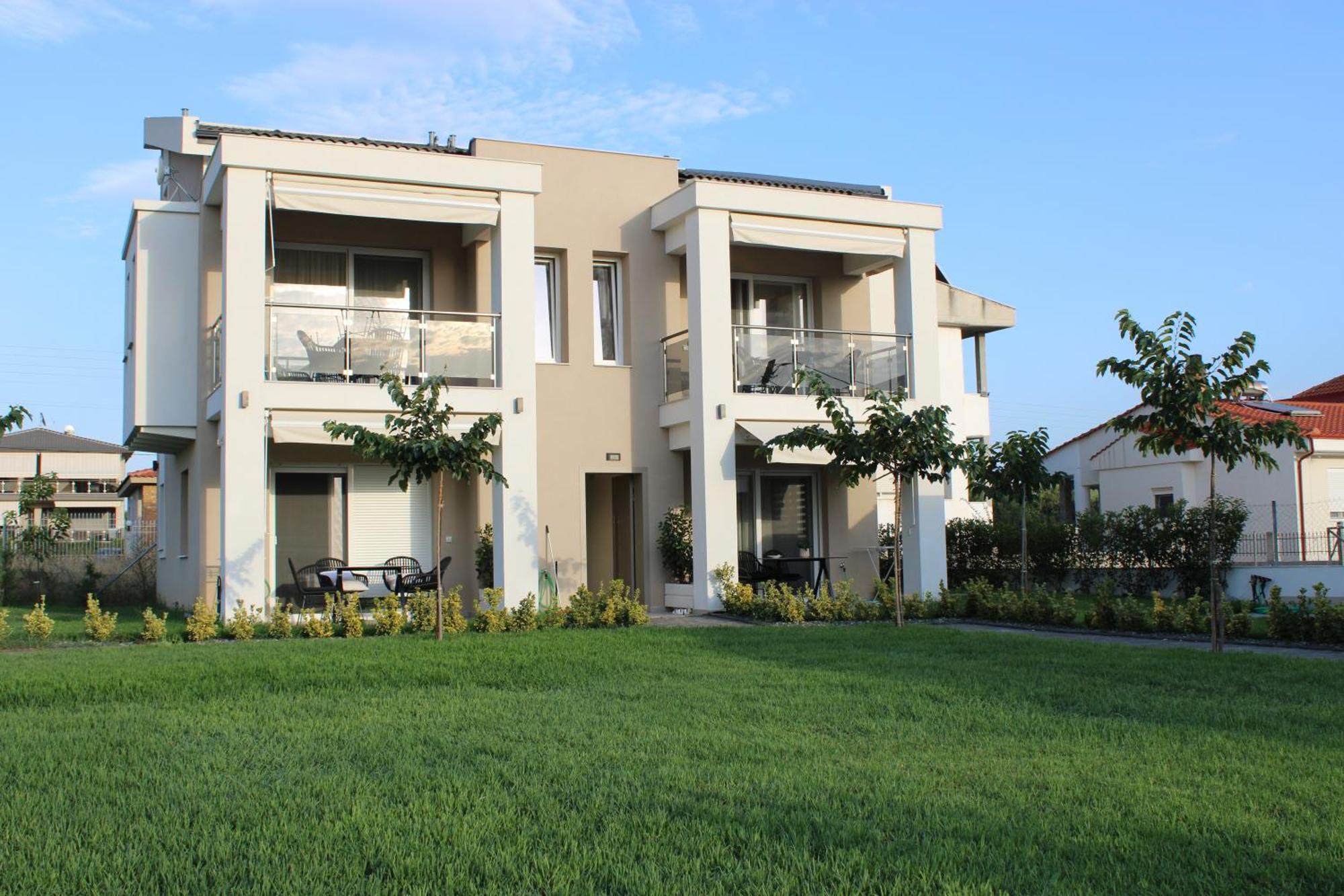 Bianco Mare Studios-Apartments Kalyves Polygyrou Ngoại thất bức ảnh